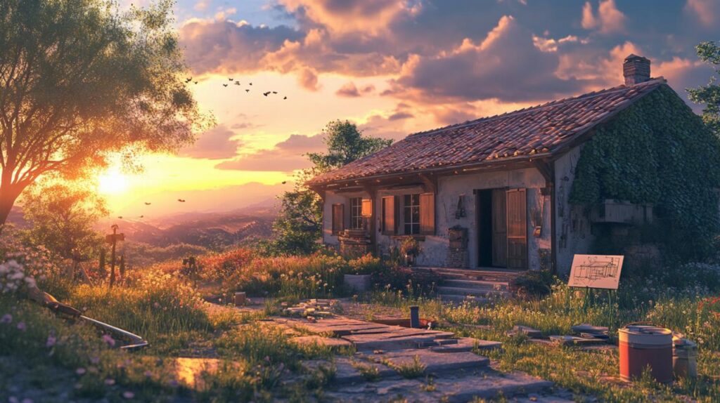 Los próximos pasos de Julia Vignali: la casa « enruinas » que renueva con Kad se transformará en refugio creativo