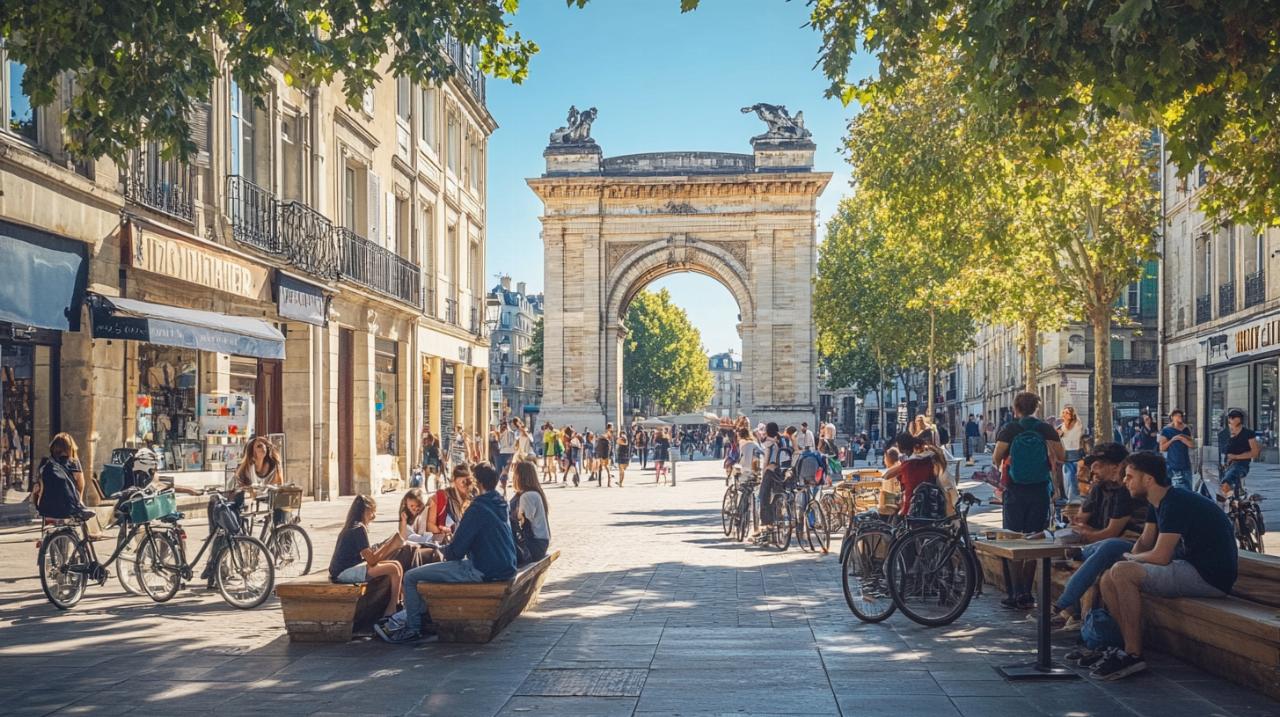 Place de la Victoire: el corazón pulsante de la vida universitaria bordelesa